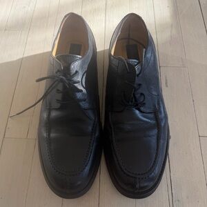 Men's Dockers Black Leather Dress Shoes